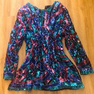 Sequence dress or baggy shirt